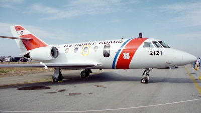 Photo ID 19498 by Michael Baldock. USA Coast Guard Dassault Falcon HU 25A Guardian, 2121