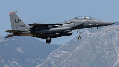 Photo ID 266550 by Giampaolo Tonello. USA Air Force McDonnell Douglas F 15E Strike Eagle, 01 2002