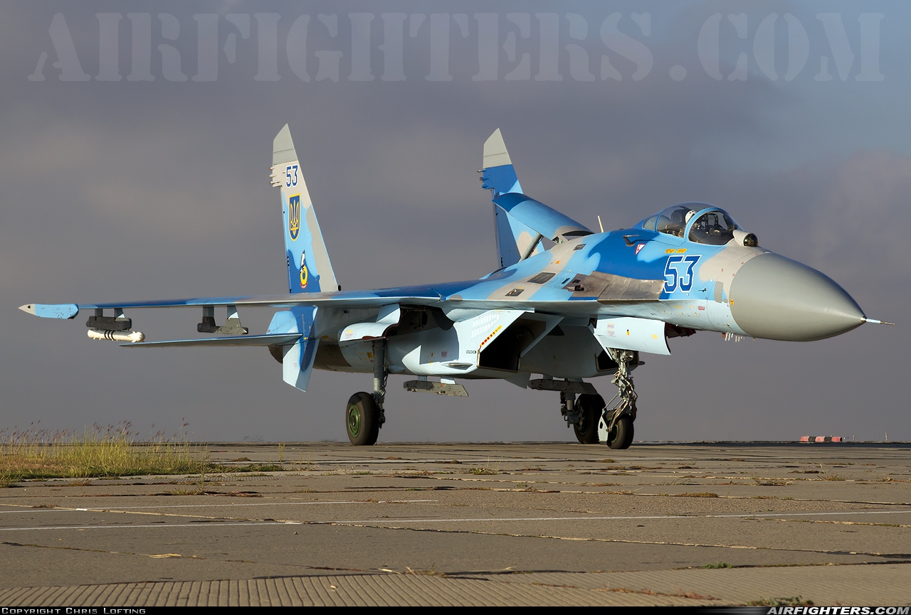 Photo ID 129232 by Chris Lofting. Ukraine Air Force Sukhoi Su 27S,  