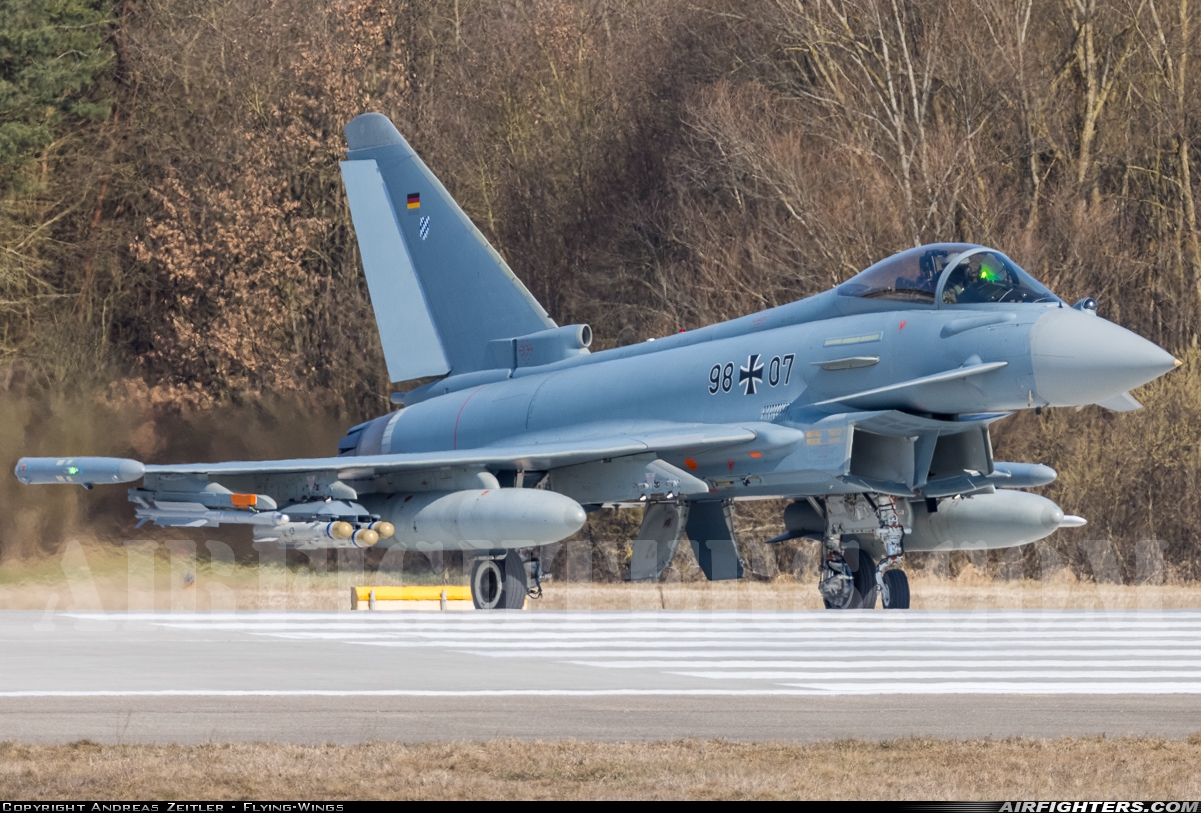 Photo ID 251886 by Andreas Zeitler - Flying-Wings. Germany Air Force Eurofighter EF 2000 Typhoon S, 98 07